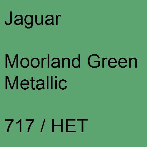 Jaguar, Moorland Green Metallic, 717 / HET.